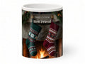 Happy Christmas Best Friend Mug – Fireside Stockings – front view