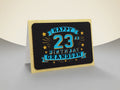 Personalised milestone birthday card for a grandson, handmade UK gift