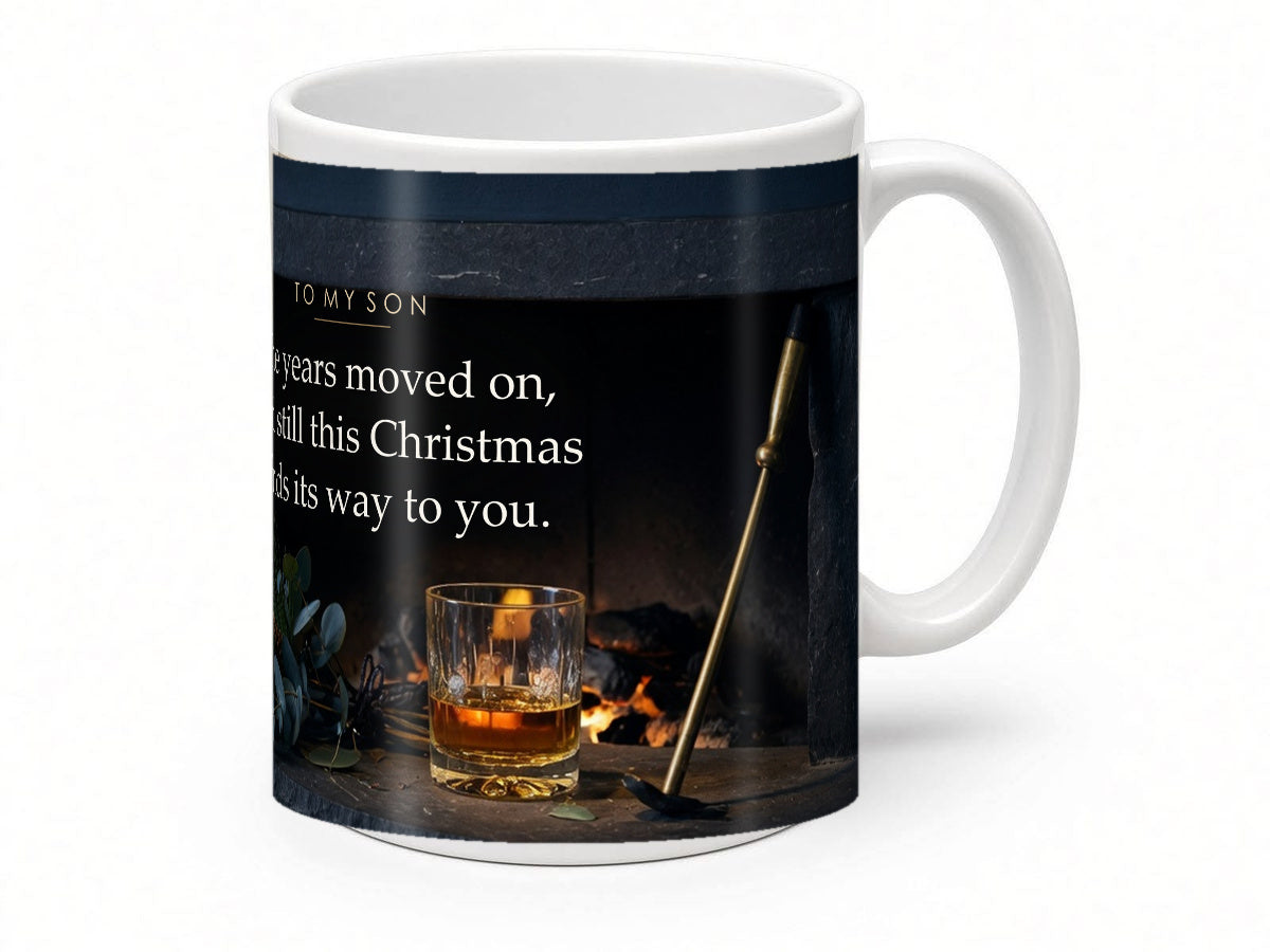 To My Son Christmas Mug – Fireside Whisky