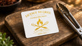 Personalised Licence to Grill metal card, handmade UK gift