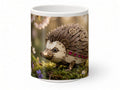 Clockwork hedgehog mug, handmade UK gift