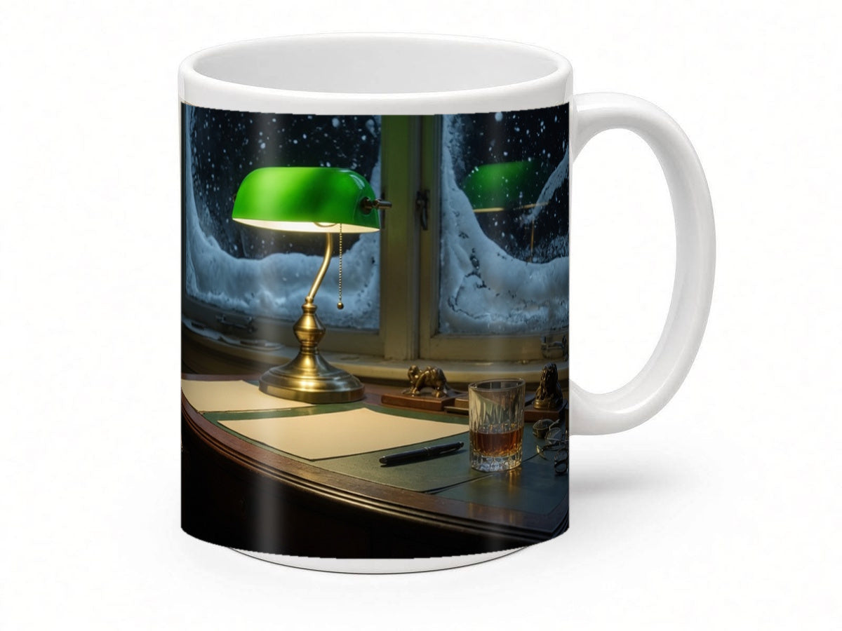 To My Son Christmas Mug – Green Desk Lamp
