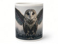 Clockwork owl mug, handmade UK gift