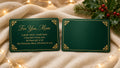 For You Mum Christmas Wallet Card – Green
