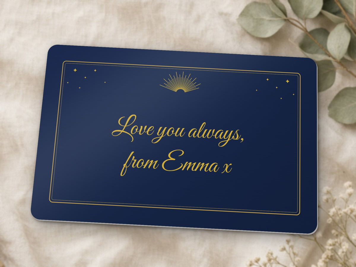 Thank You, Sister Metal Wallet Card