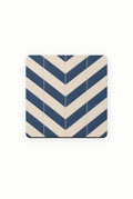 Navy Chevron Coaster