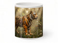 Clockwork tiger mug, handmade UK gift